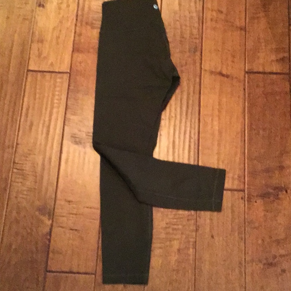 Lululemon army green HR wunder under 7/8 (6)